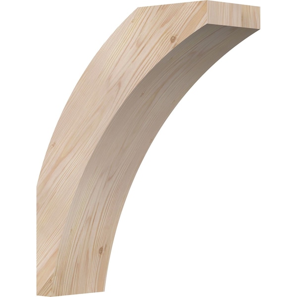 Ekena Millwork 5 1/2"W x 16"D x 20"H Thorton Smooth Knee Brace, Douglas Fir BRC06X16X20THR00SDF - main